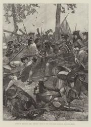 Battles of the British Army, Ramillies, Attack by Lord Clare
